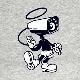 Retro Vintage SCP 2884 Cartoon Character T-Shirt